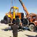 Iran Loader, manufacture and production of Romanian backhoe tractor in Mashhad