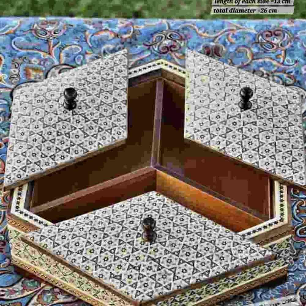 Üç -kapalı ahşap çikolata