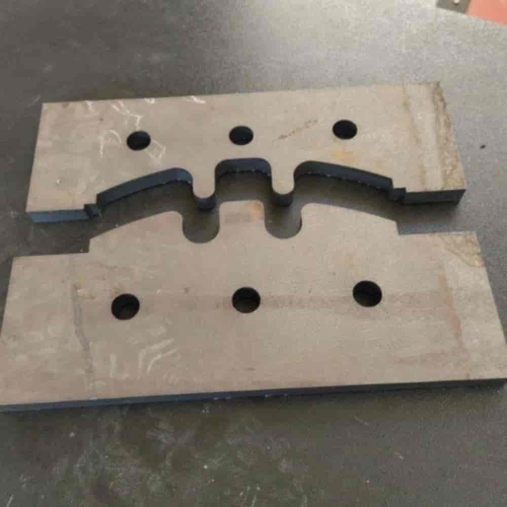 Laser cutting of st37 sheet