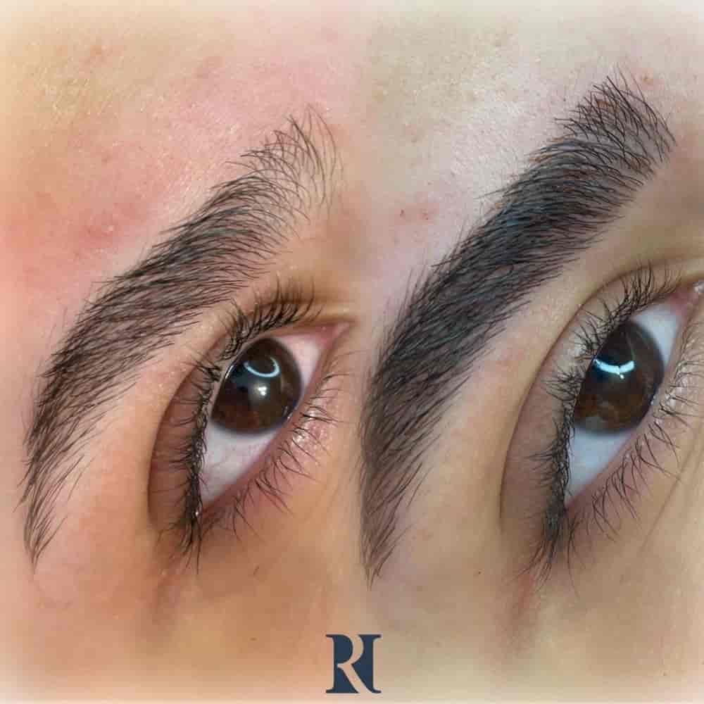 نموذج الحواجب بتقنية المايكروبليدينج