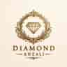 Silver and diamond rhinestones in Anzali