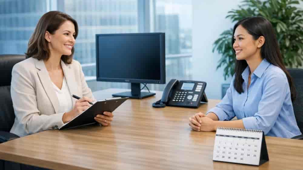 مقابلة توظيف المشغل