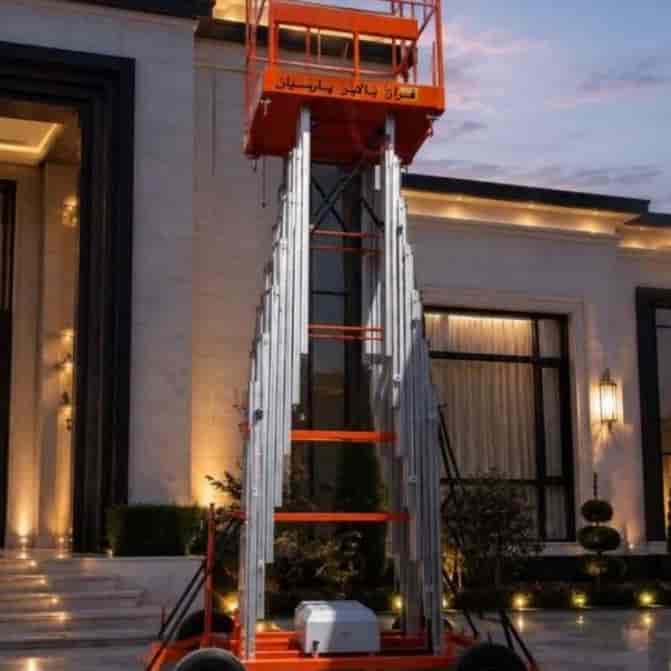 Renting a lift for facade design and work at height