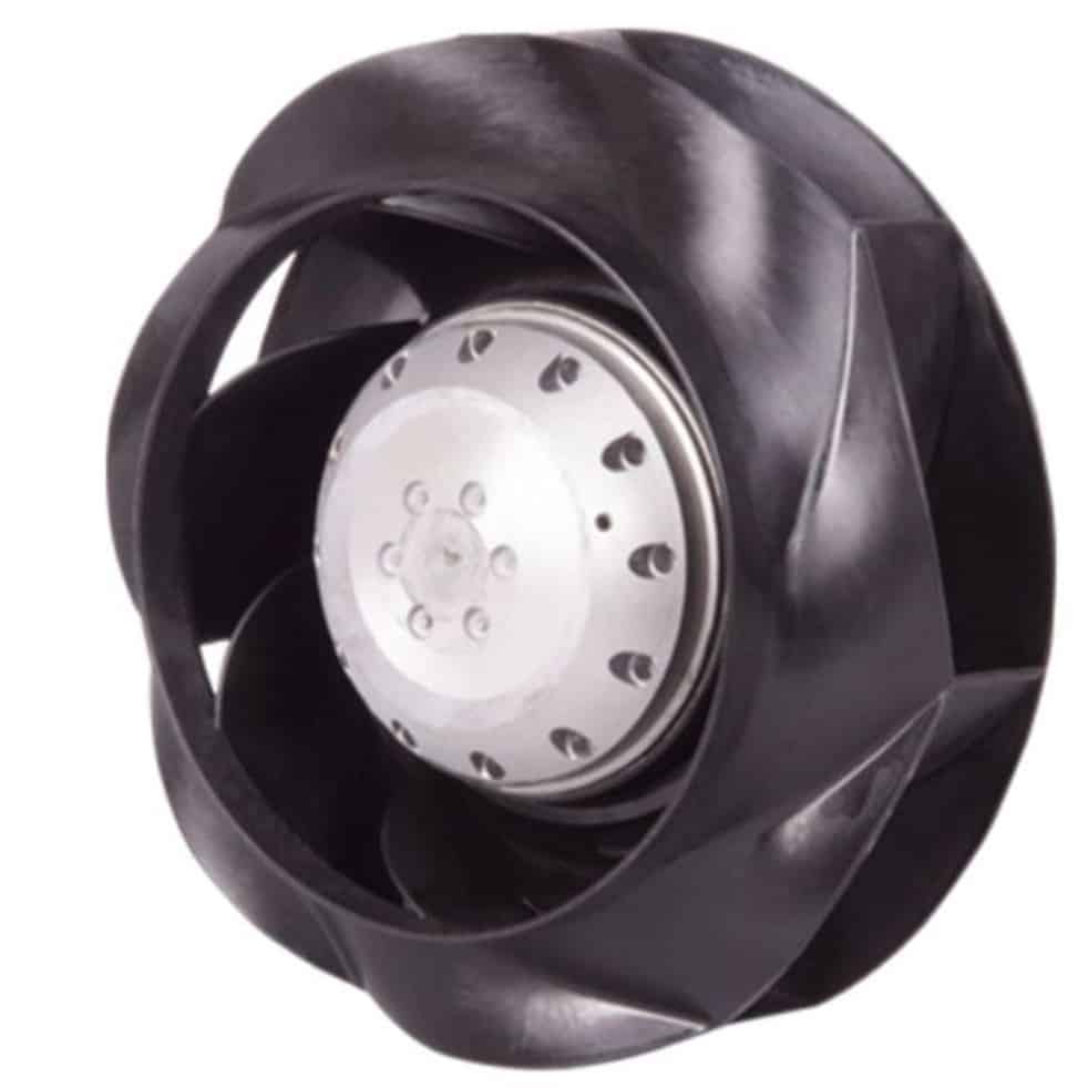 Backward fan without spiral BEB series