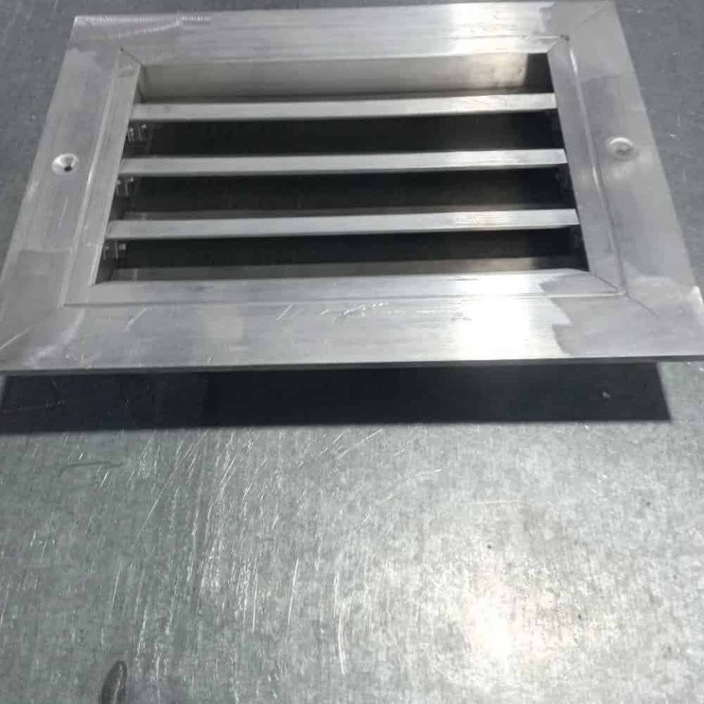 Aluminum wall valve