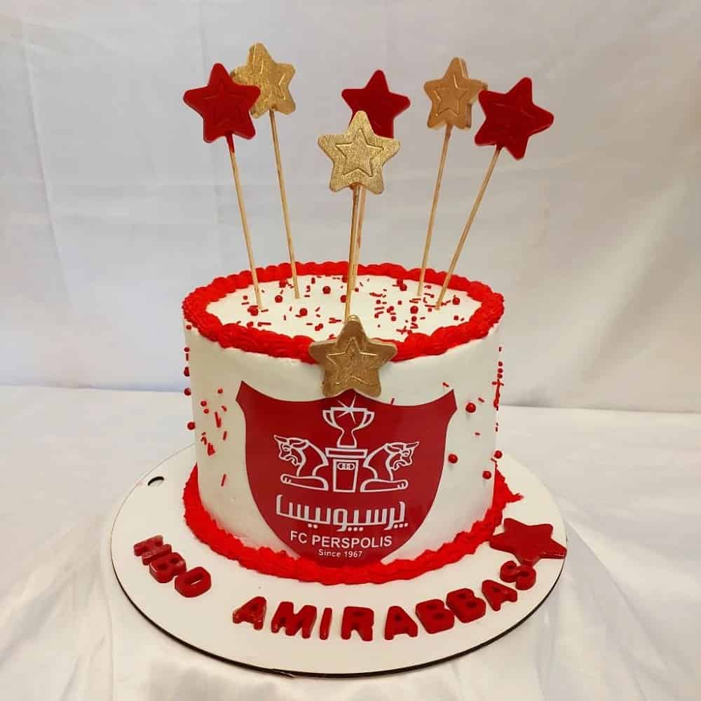 Persepolis boy's birthday cake