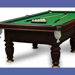 Bandar Anzali'deki ışıklı bilardo masasının üretim merkezi