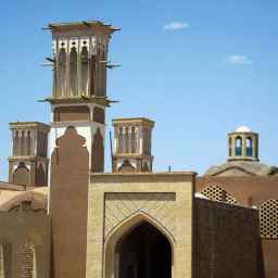 Abu Zeidabad'daki Arghwan Kavir turizm refah konaklama kompleksi