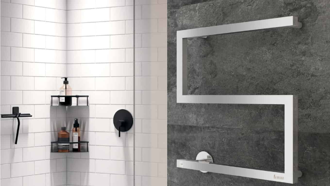 Decorative bathroom drying towel