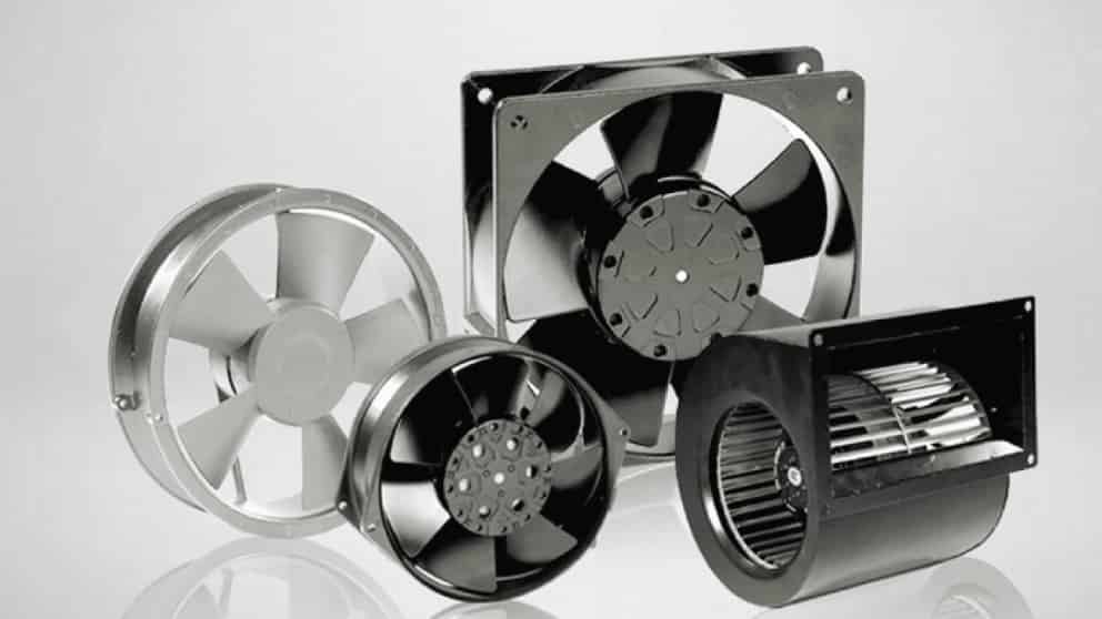 Investigating the types of vanes in industrial fans