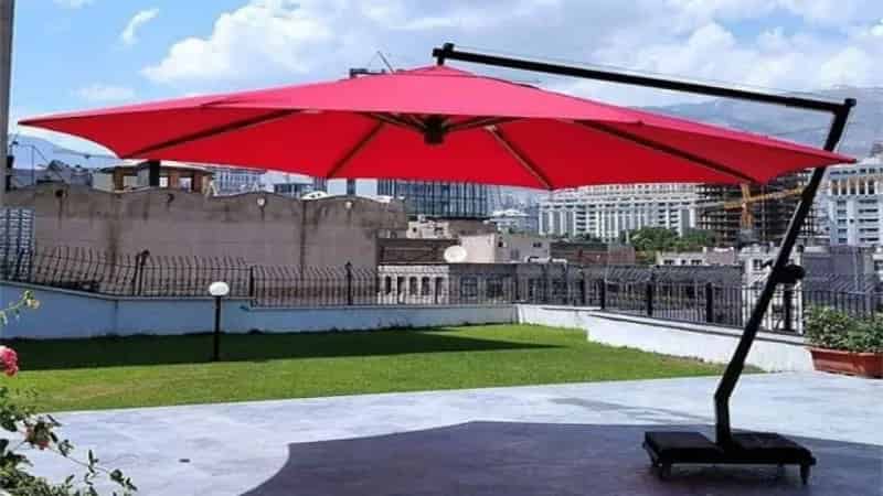 What is an umbrella canopy and where is it used?