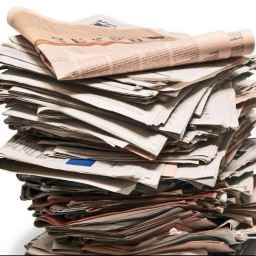 Buying waste paper in Tehran