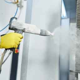 Sandblasting and industrial painting and Ghorbani epoxy services in Tehran