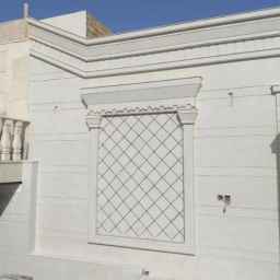 Facade execution of Bagheri building in Yazd