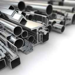 Ashrafi hardware store, sale of sheet profiles in Tehran's iron market