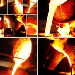 Kaveh Steel Company, buying and selling molten metals in Mubarakeh, Isfahan