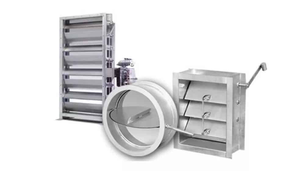 İsmaili havalandırmada damper üretimi