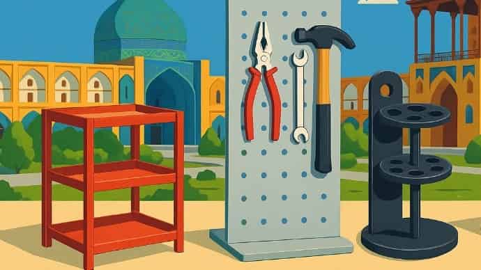 دليل لشراء حامل معدني ومكان مفيدة ؛ نصائح لاختيار أفضل منتج في Isfahan