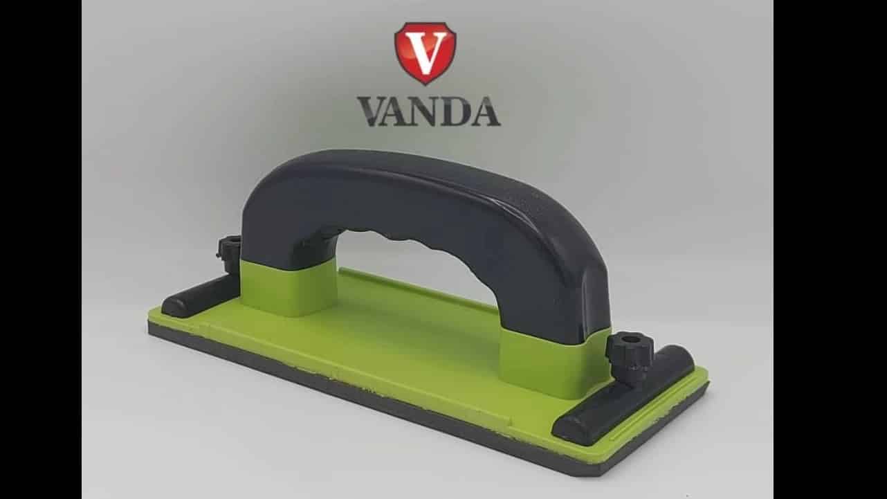 Use of fixed sandpaper