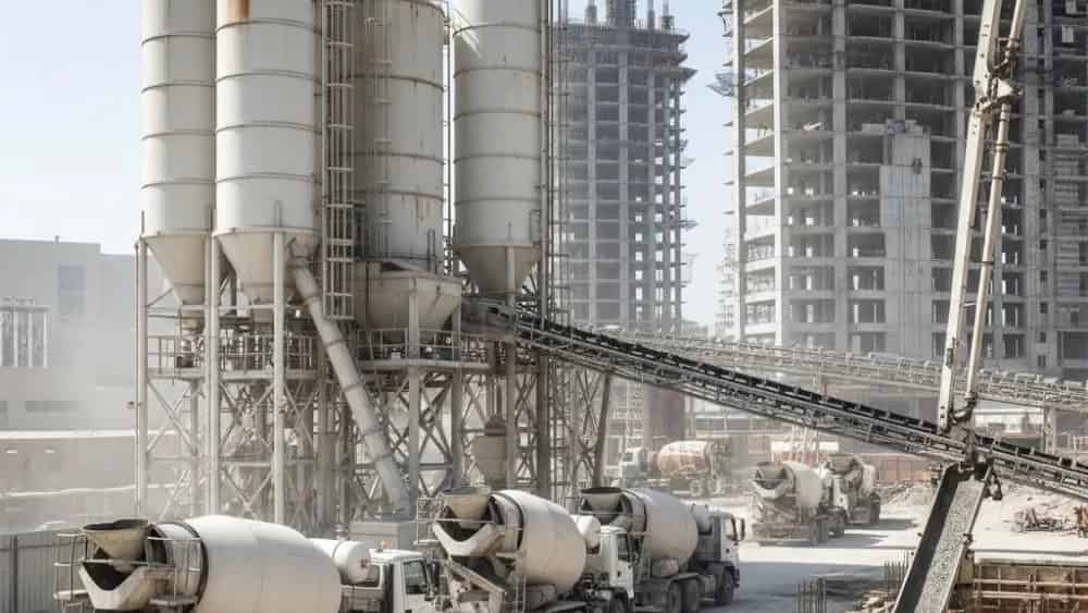 خرسانة جاهزة بمضخة 47 متر في تبريز