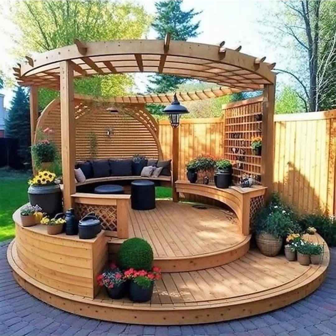 Landscaping and roof garden