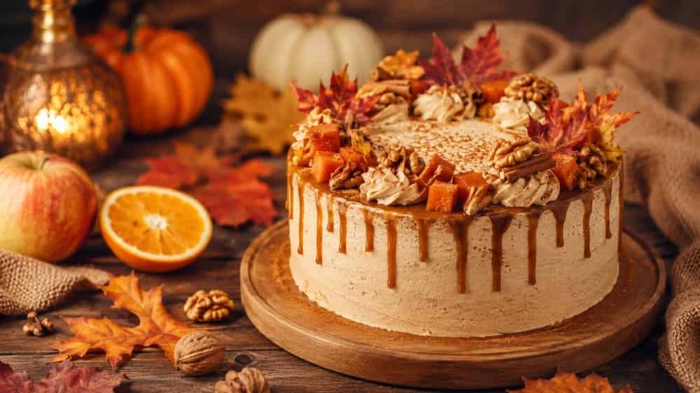 The trendiest and autumn blood cake at a reasonable price