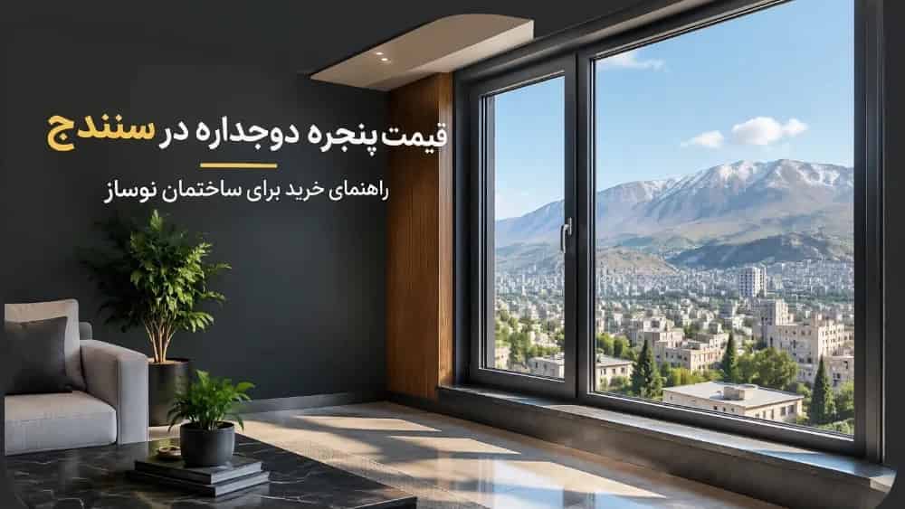Sanandaj'da yeni bir bina için çift camlı pencerelerin fiyatı