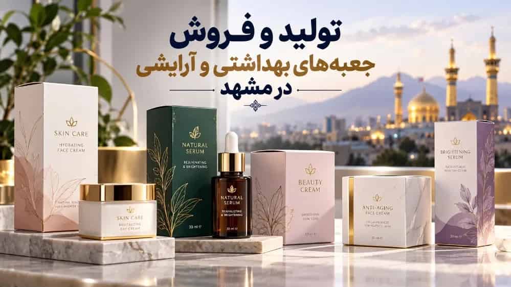 Production and sale of sanitary and cosmetic boxes with exclusive design in Mashhad