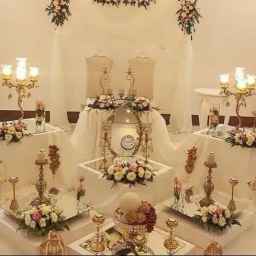 Parnian's wedding table in Rasht