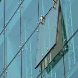 Installation of spider glass facade and curtain wall in Mahdasht Karaj