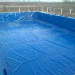 Construction of Shirmardi geomembrane agricultural pool in Isfahan and Ahvaz