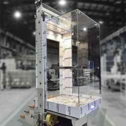 Production of ESD elevator cabin in Arak