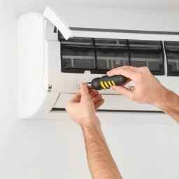 Repairs of coolers and refrigerators and air conditioning chillers