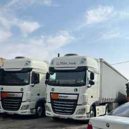 Truck exhibition in Mashhad
