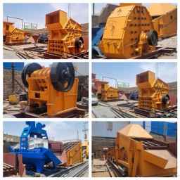 Stone crushing and crushing machines of Pars Serand Zagros in Rabat Karim