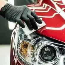 Painting, polishing and waxing of Dawood's truck in Tehran