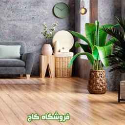 Types of laminate parquet and cornice in Kaaj store in Tehran