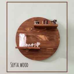 Production and sale of rustic and modern septa wood tables in Zanjan