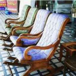 Manufacturer of tables, chairs and rock chairs of Golchob wood industry in Behnmir