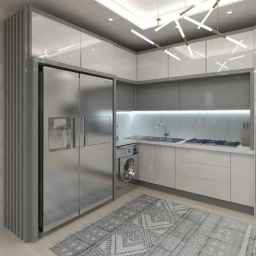 Implementation of interior decoration and cabinet of Ahura Cabin in Sabzevar, Mashhad