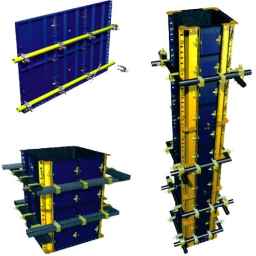 Design and production of prefabricated concrete wall formwork concrete 1 in Qazvin