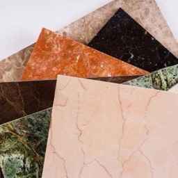 Production of decorative stone radiation in localities