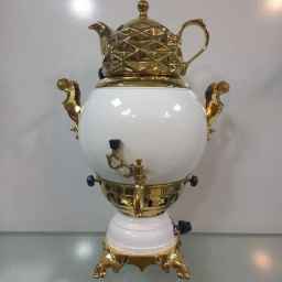 Production of Shahrazad samovar in Mashhad