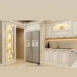 Decoupage interior design and execution in Gonabad
