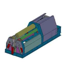 Construction of a hydraulic press machine for the edge of Zan Rastago in Tabriz