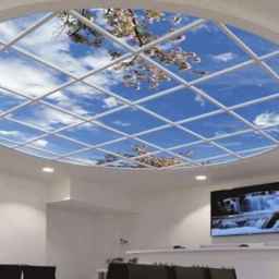 Ariana Decor, implementation of the virtual sky of the CNC ceiling and CBC patterns in Karaj