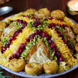 Sefer Khaneh Zarin, a variety of Iranian dishes in Darab Fars