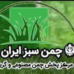 Chaman Sabz Iran, spreading artificial grass in Rabat Karim