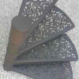 Design and implementation of Qanbarzadeh, all kinds of metal and steel screw stairs in Qazvin