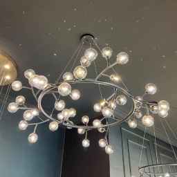 Mahan Decor, sale of modern and round chandeliers in Tehran